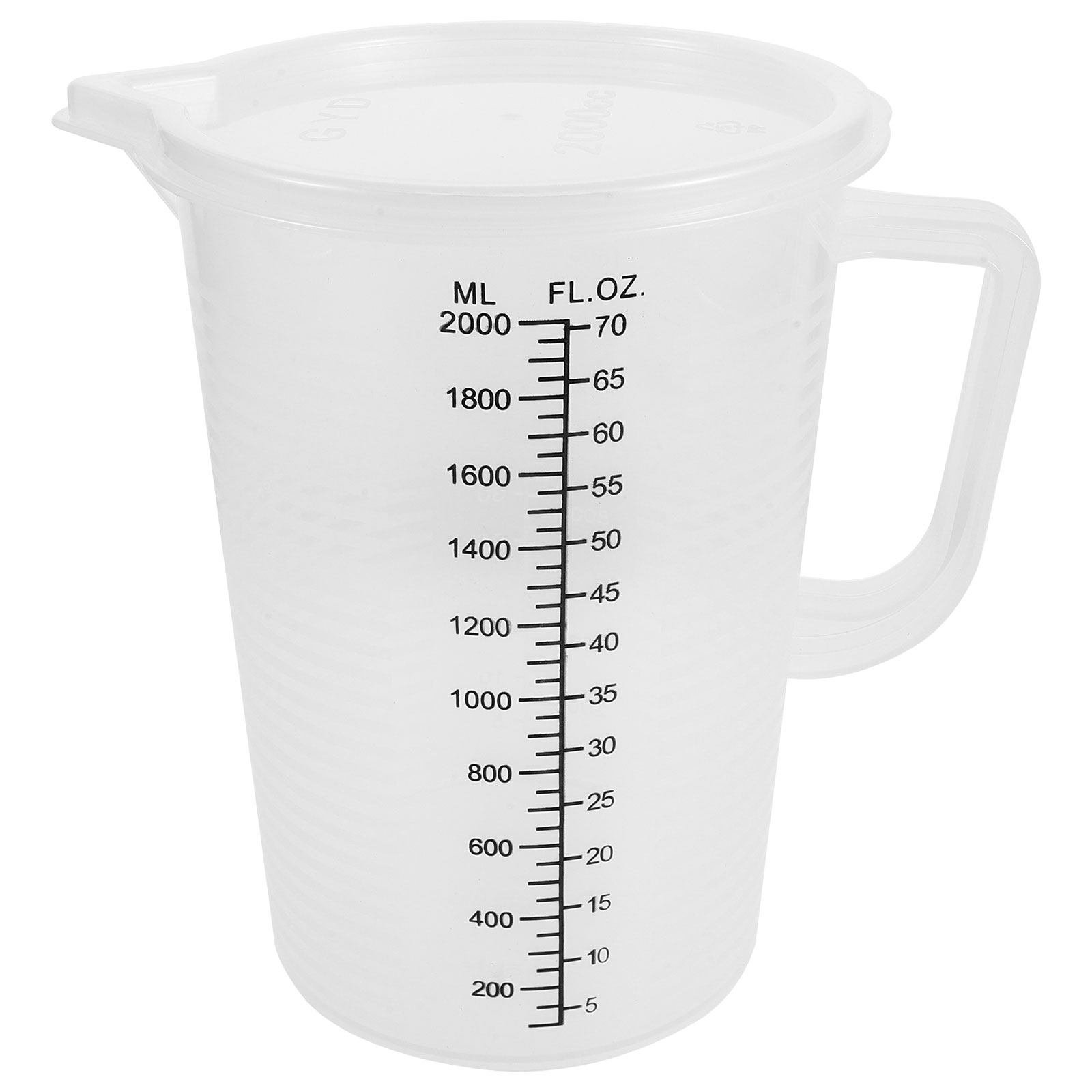 Home Cooking Utensils - 2,0 l Messbecher, doppelseitige Graduierung, Back-