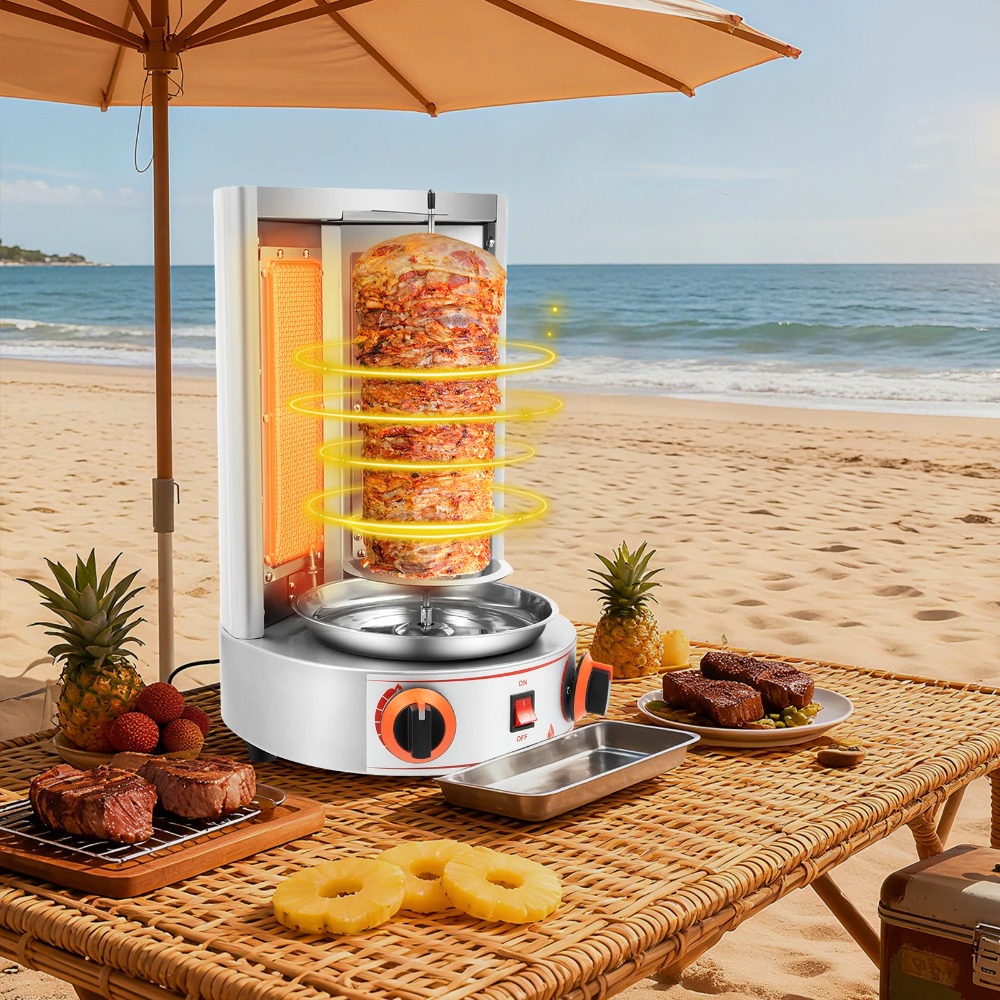 Home Cooking Heater - Shawarma-Maschine Gas 25 Zoll mit 360°-Drehung