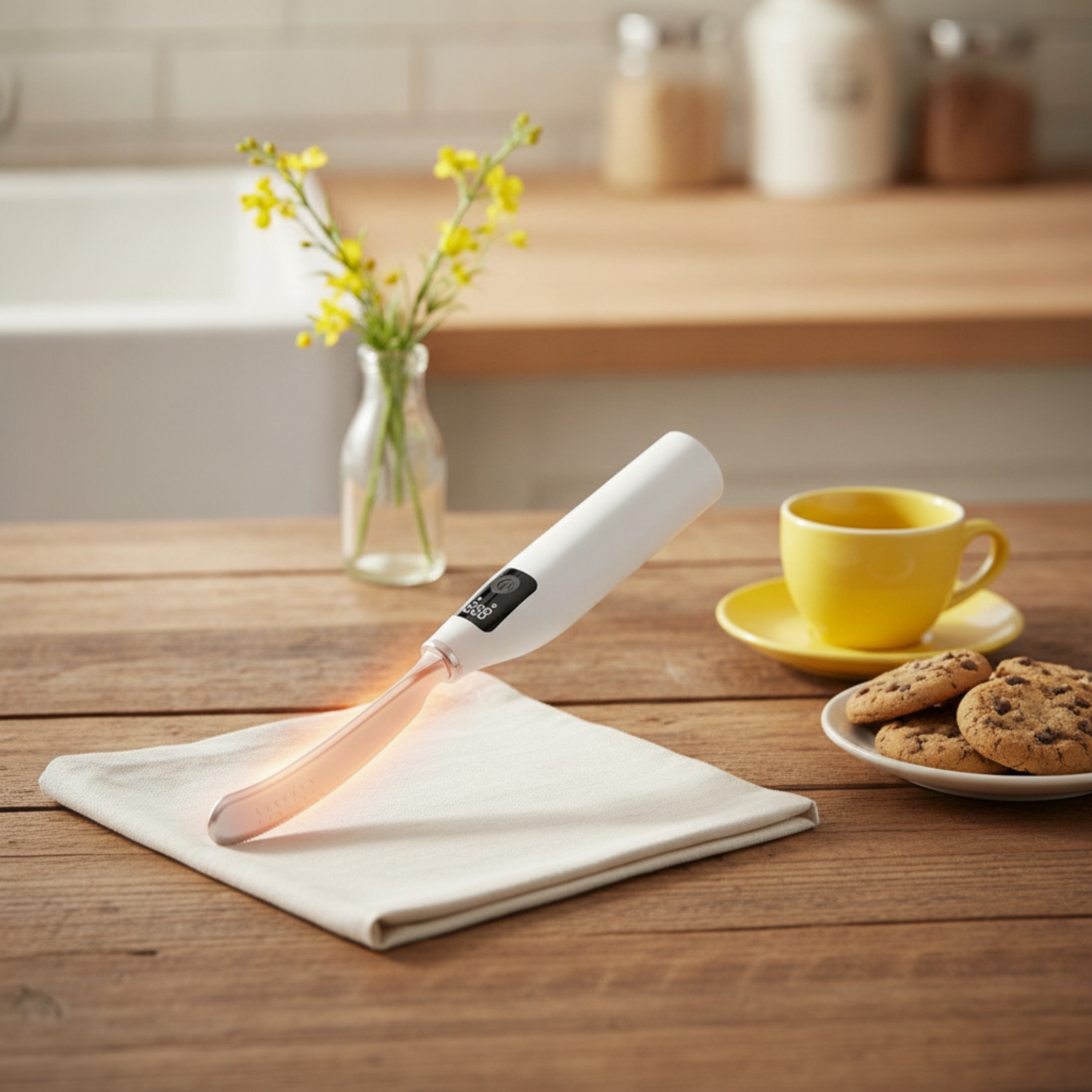 Home Cooking Utensils - Wiederaufladbarer Elektrischer Eisportionierer Kabelloses Küchenwerkzeug Handgerät