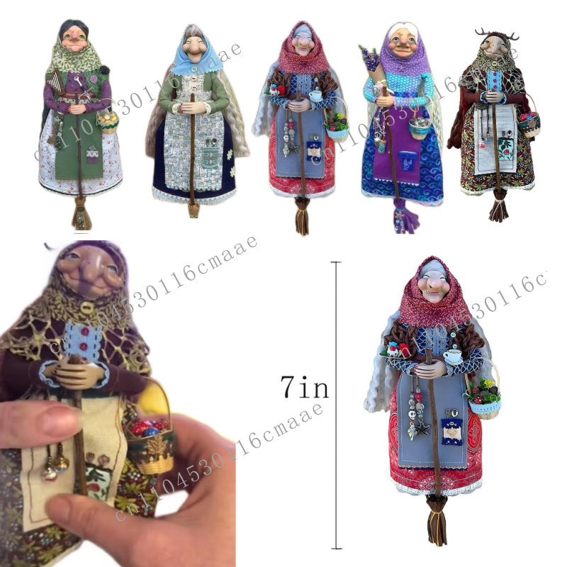 Mom'S Home Cooking - 7-Zoll-Küchenhexen-Puppe Glücksbringer für Zuhause Einzigartige Küchen-Hängedekoration