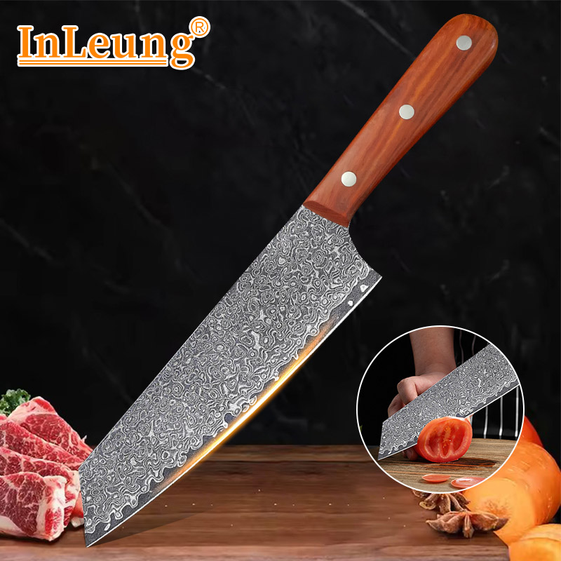 Home Cooking Chef - Professionelle Damaskus Messer Küche Cleaver Kochen