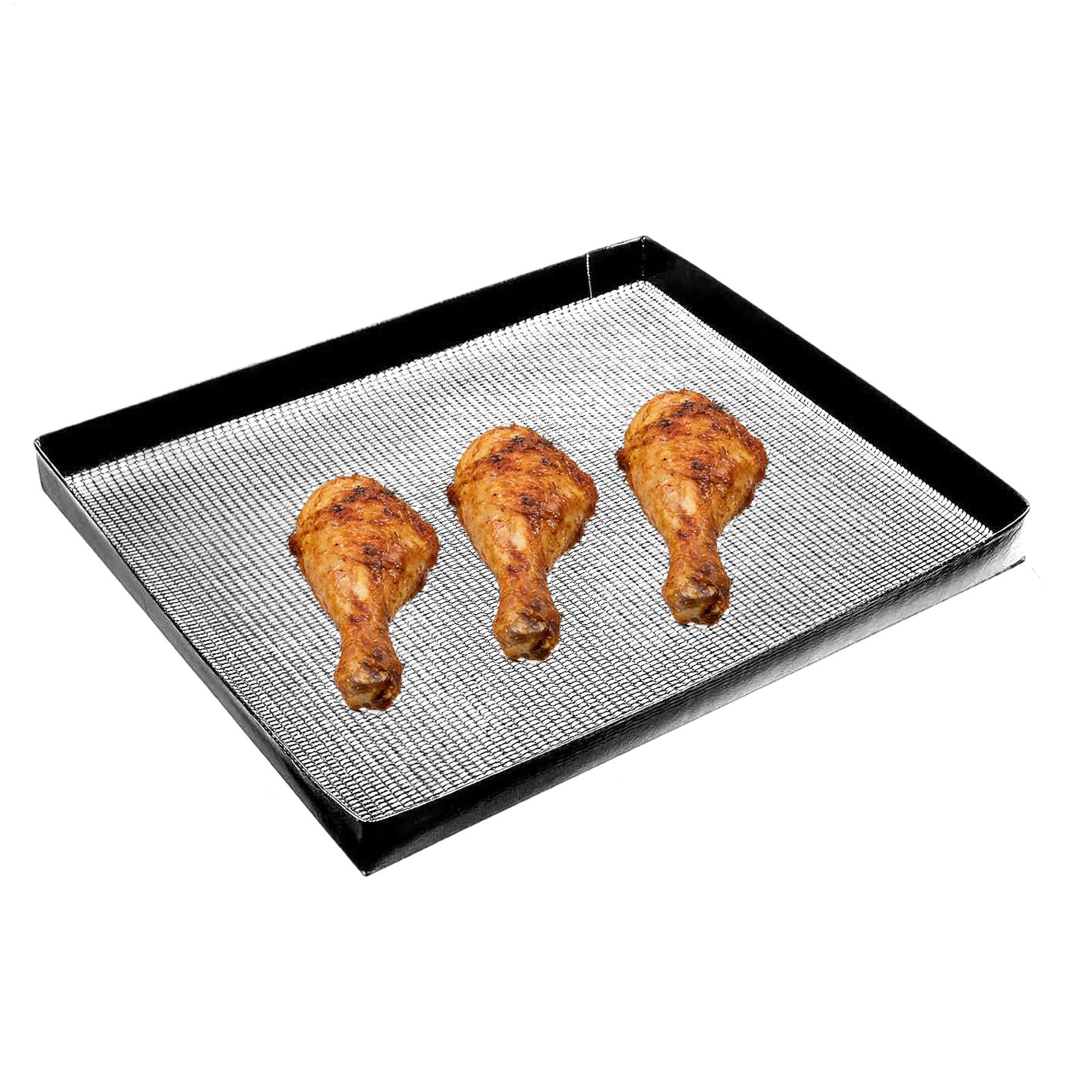 Home Cooking Chef - Ofenkorb, Netz-Kochutensilien, antihaftbeschichtet, Fleischbräter für Köche,