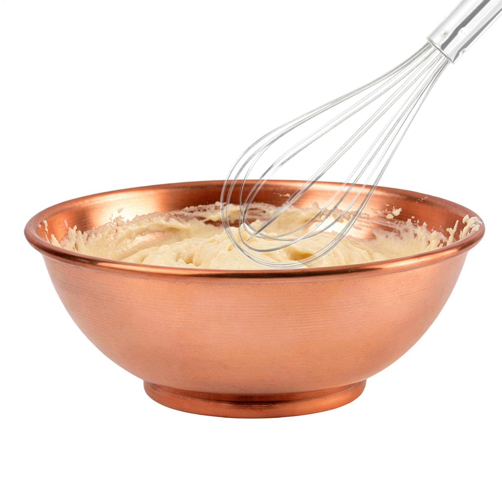 Home Cooking Chef - Kupferschüssel, große Aufbewahrungsbehälter, Kupfer-Mischschalen für Salat,