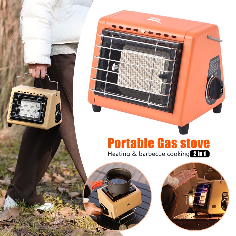 Home Cooking Heater - 1,5 KW Tragbare Gasherd Heizung grill