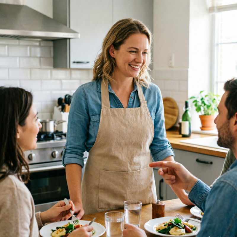 Japanische Küchenschürze, Zwei – Home Cooking Services Bewertung und Preis