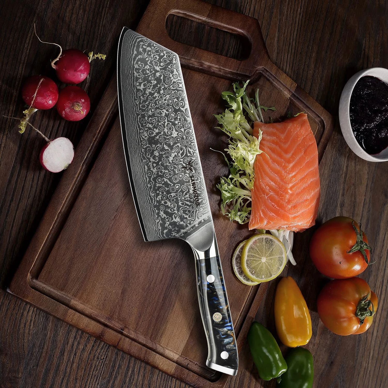 SANMUZUO 7,5-Zoll-Nakiri-Messe – Home Cooking Chef Bewertung und Preis
