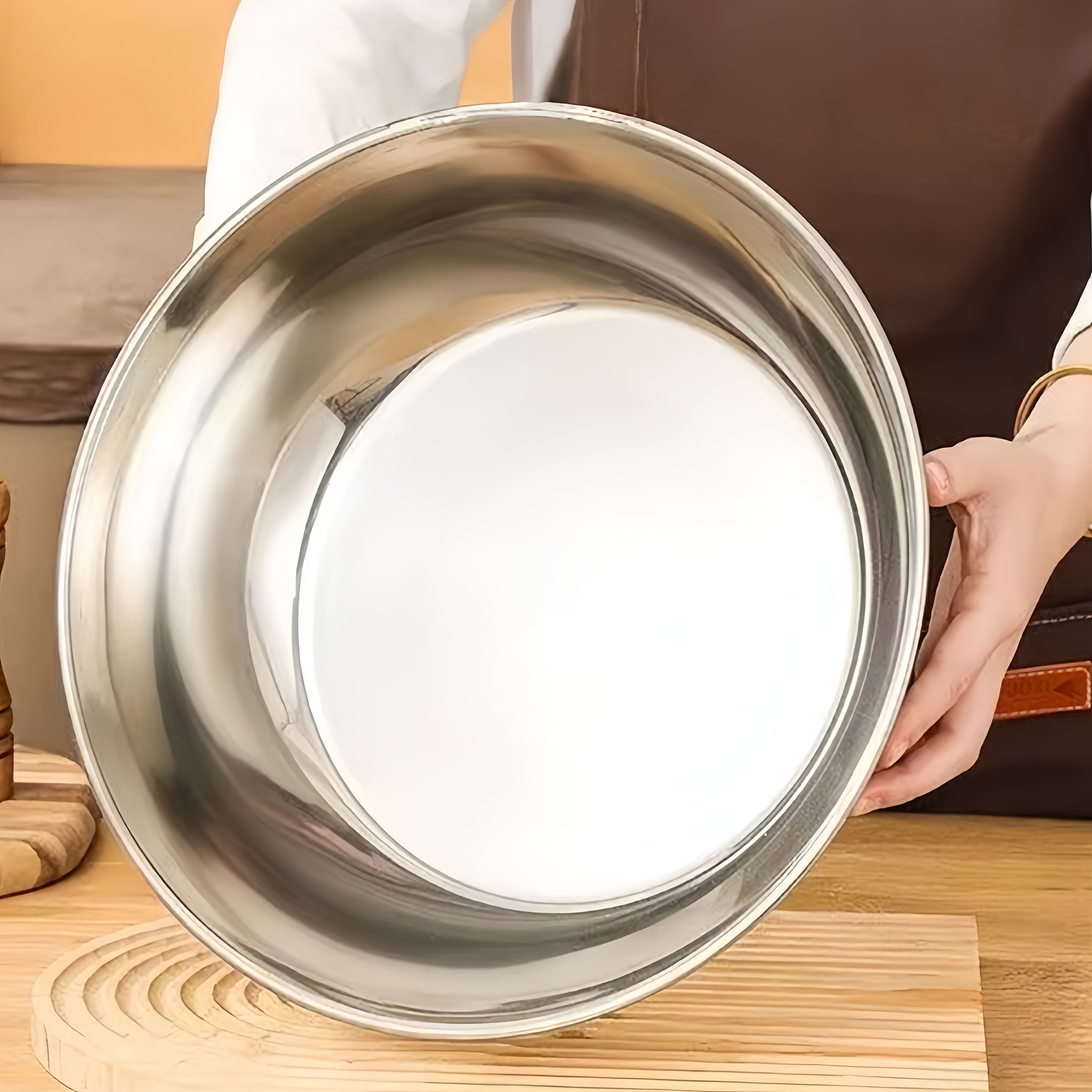 1 Stück, 32 cm Edelstahl-Rührs – Home Cooking Utensils Bewertung und Preis