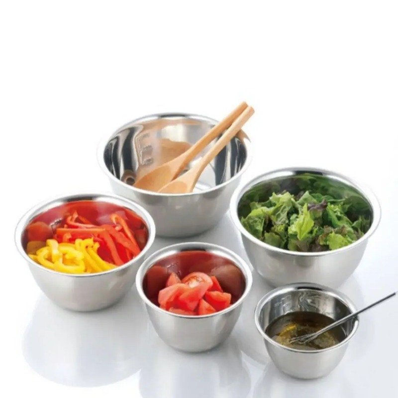 Edelstahl-Rührschüsseln, tragb – Home Cooking Services Bewertung und Preis