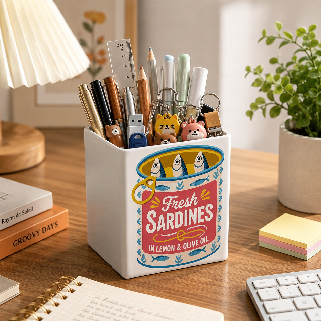 Retro Sardinen-Design Utensili – Home Cooking Services Bewertung und Preis