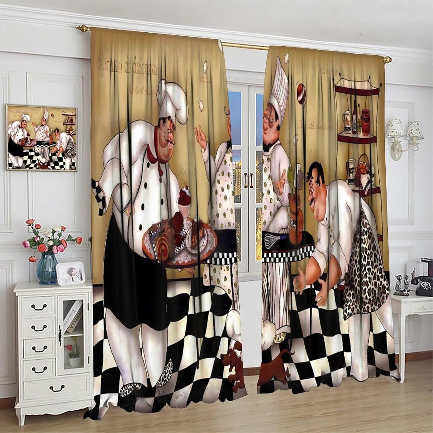 Kitchen Chef Retro-Vorhänge, V – Home Cooking Youtube Bewertung und Preis