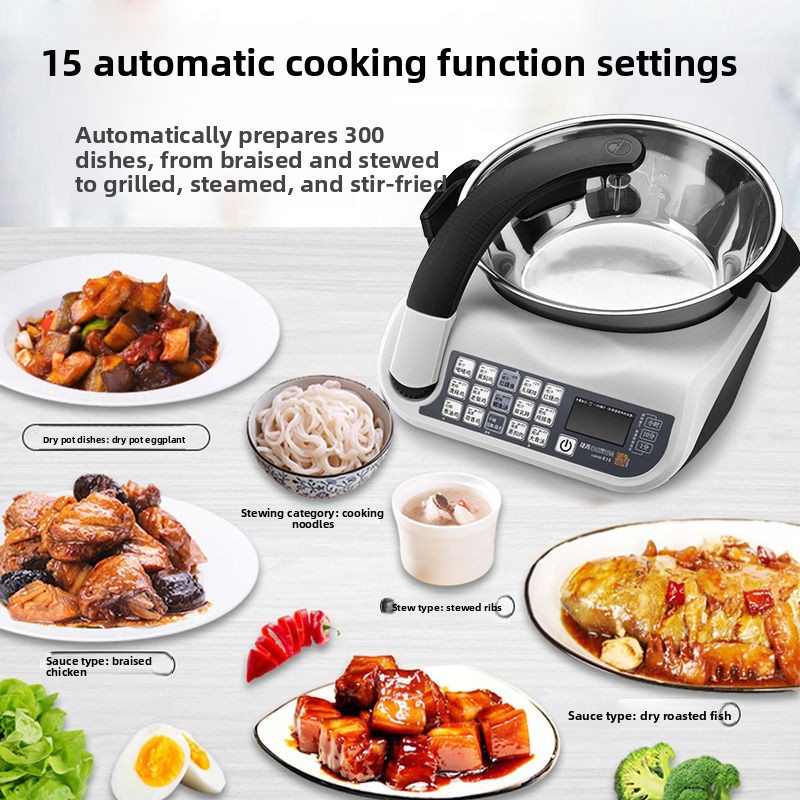 E15 Intelligenter Kochroboter, – Home Cooking Oil Bewertung und Preis