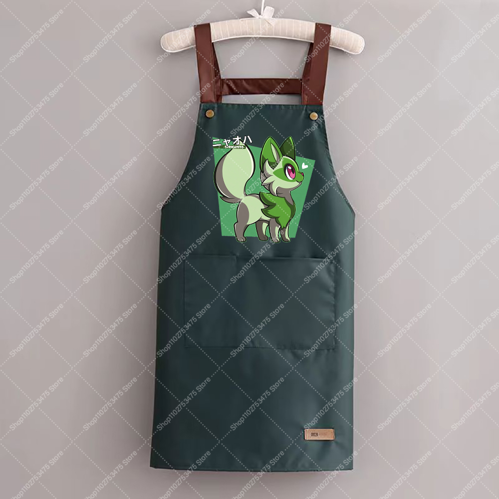 Modische Bedruckte Schürze für – Home Cooking Oil Bewertung und Preis