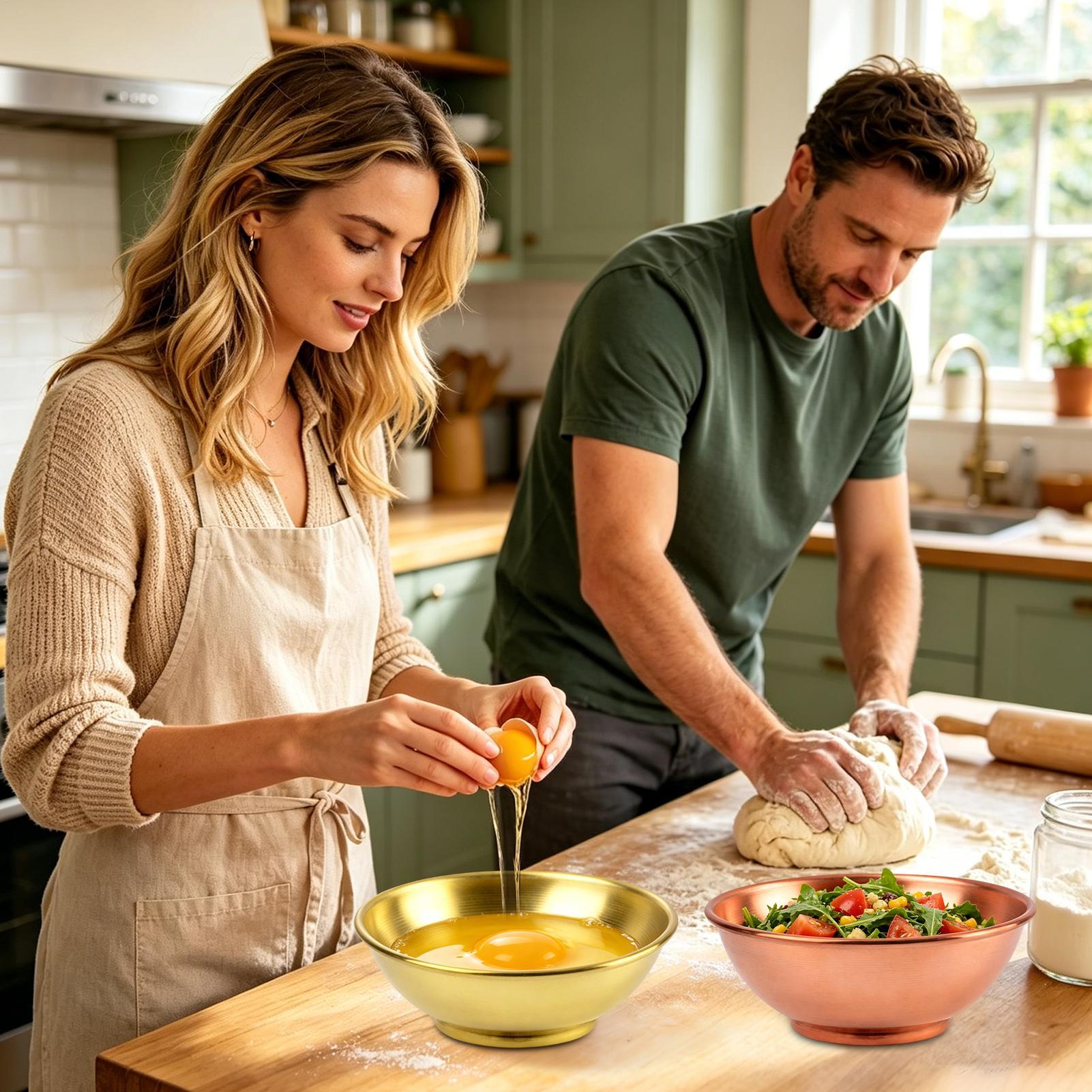 Kupferschüssel, große Aufbewah – Home Cooking Chef Bewertung und Preis