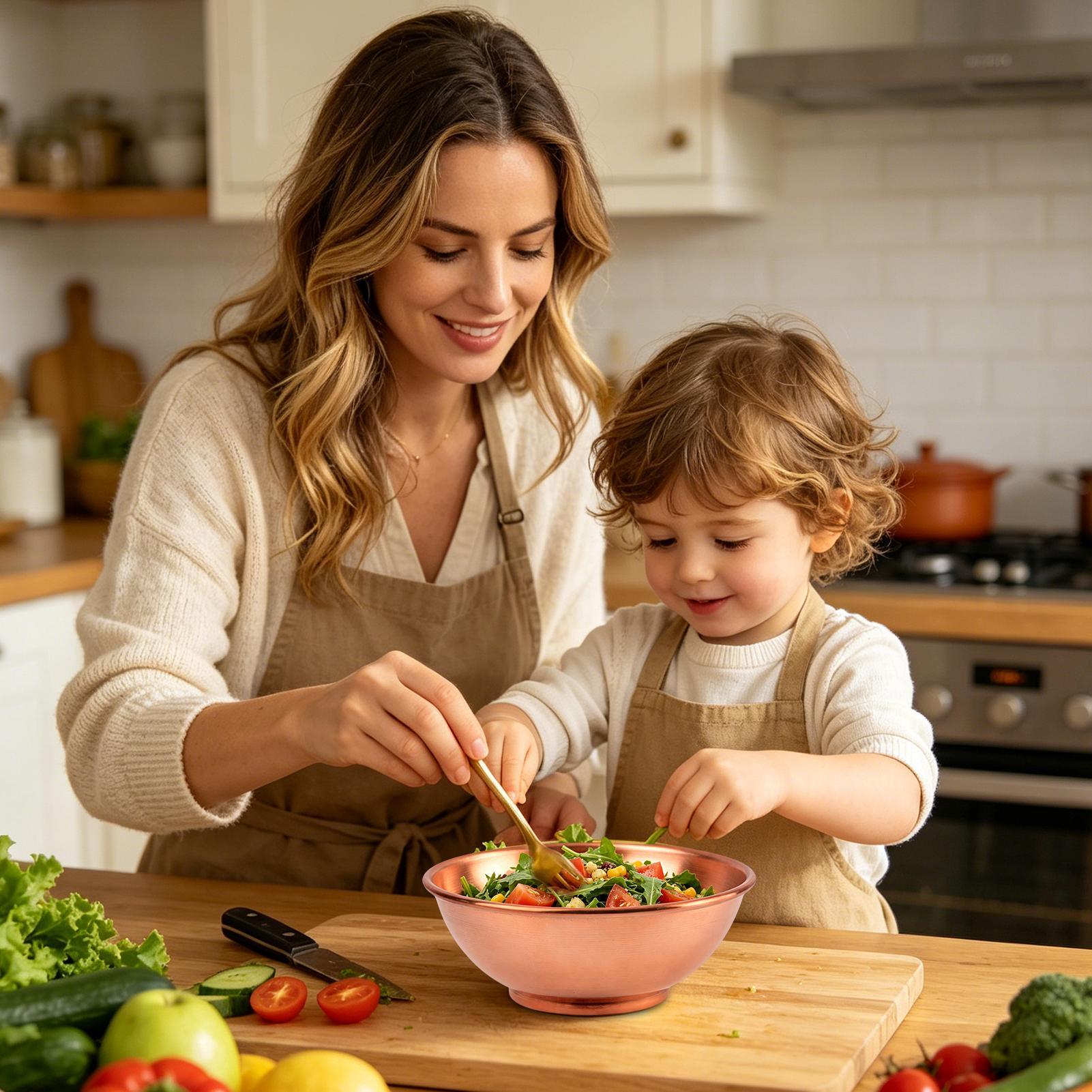 Kupferschüssel, große Aufbewah – Home Cooking Chef Bewertung und Preis