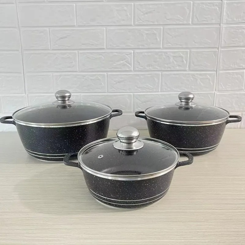 JMZ Kochgeschirr-Set Granit-Ko – Home Cooking Chef Bewertung und Preis