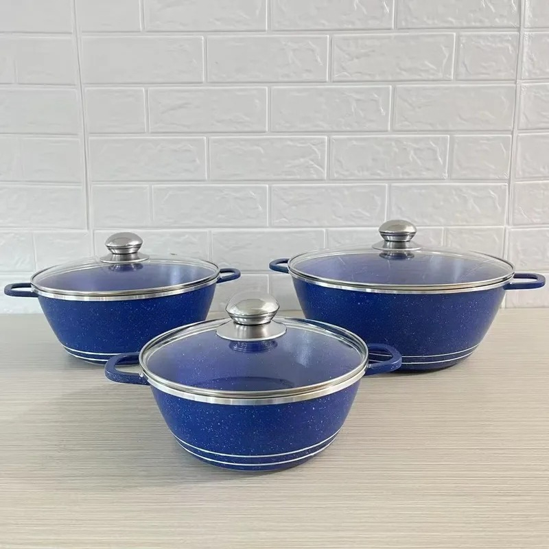 JMZ Kochgeschirr-Set Granit-Ko – Home Cooking Chef Bewertung und Preis