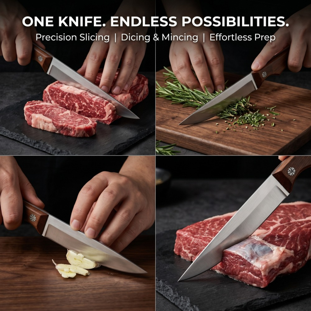 Neues Mehrzweck-Kochmesser Ult – Home Cooking Chef Bewertung und Preis