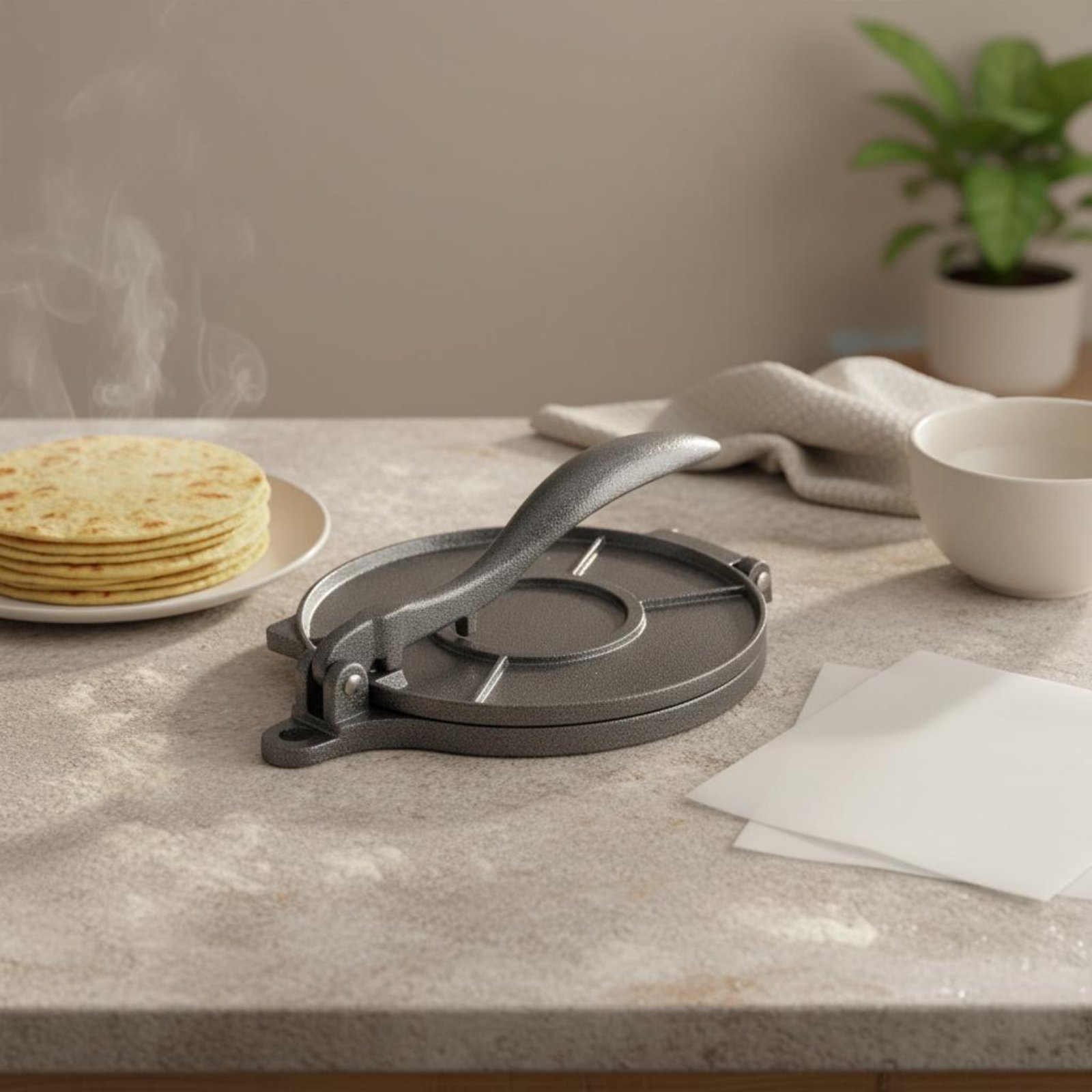 Tortillapresse aus Aluminium f – Home Cooking Utensils Bewertung und Preis