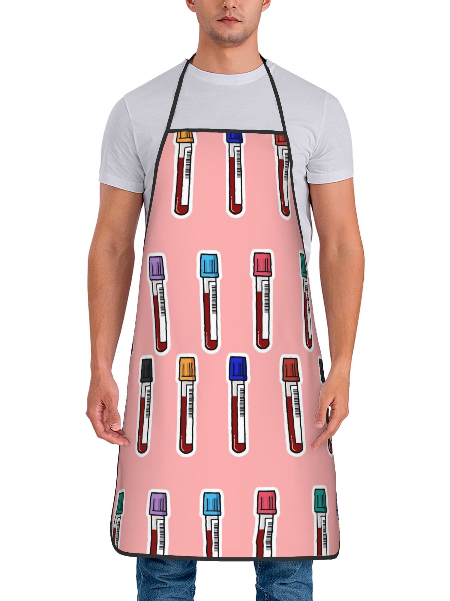 Schürze mit Blut-Vacutainer-Mo – Home Cooking Youtube Bewertung und Preis