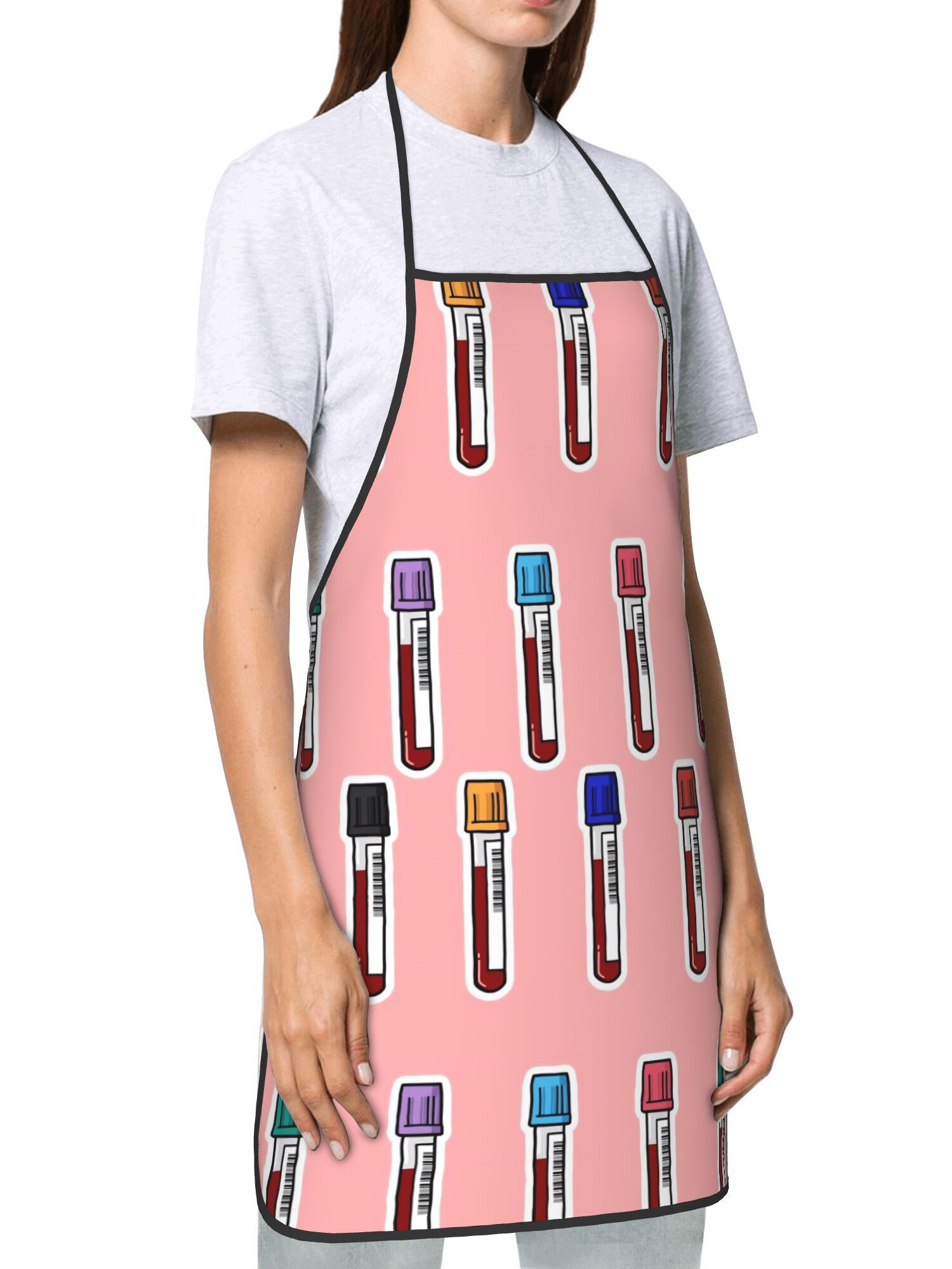 Schürze mit Blut-Vacutainer-Mo – Home Cooking Youtube Bewertung und Preis