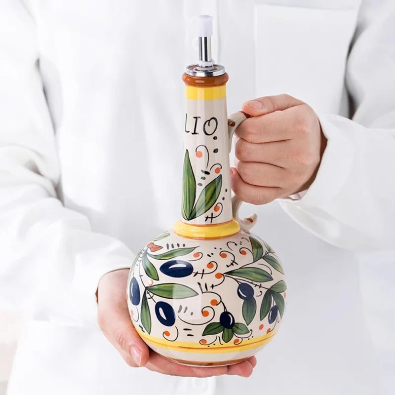 Keramik-Ölflasche Sojasoßenfla – Home Cooking Oil Bewertung und Preis