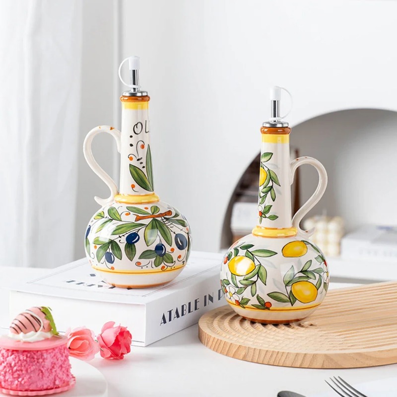 Keramik-Ölflasche Sojasoßenfla – Home Cooking Oil Bewertung und Preis