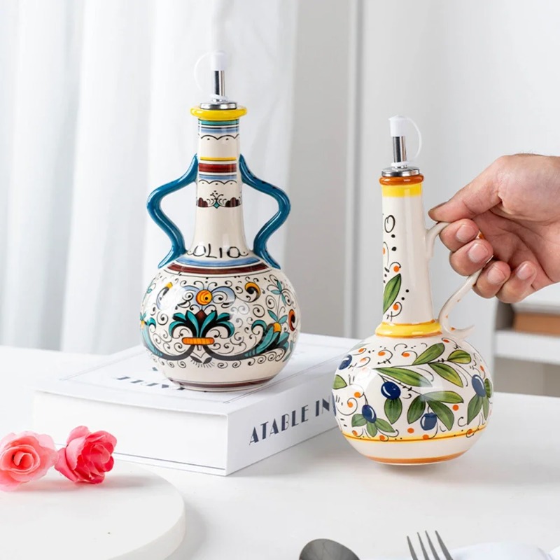 Keramik-Ölflasche Sojasoßenfla – Home Cooking Oil Bewertung und Preis